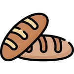 Icono de un bollito de pan