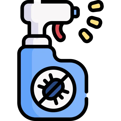 Icono de liquido de tratamiento antiinsectos para mascotas