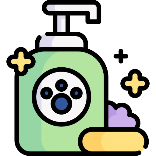 Icono de un champú para mascotas