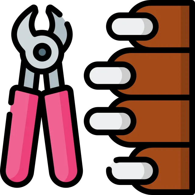 Icono de cortador de uñas para mascotas