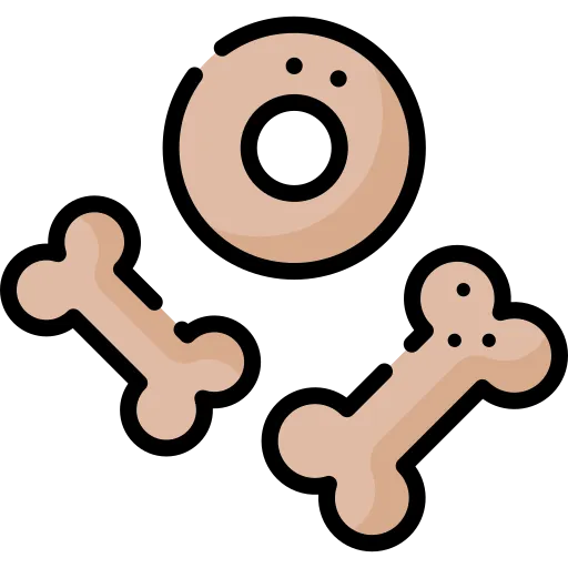Icono de galletitas para mascotas