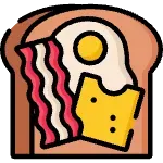 Icono de una tostada