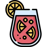 Icono de una copa de vino